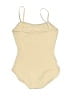 Capezio 100% Nylon Yellow Bodysuit Size M - photo 2