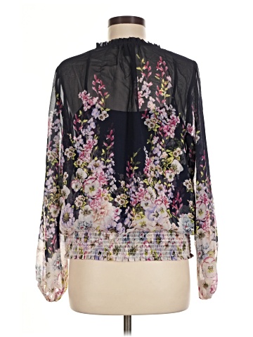 White House Black Market Long Sleeve Blouse (view 2)
