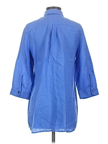 Chico's 3/4 Sleeve Button-Down Shirt (view 2)