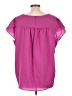 Lands' End 100% Polyester Pink Short Sleeve Top Size 18 - photo 2