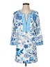 Gretchen Scott Designs Blue Casual Dress Size 2 - photo 1
