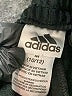 Adidas 100% Polyester Black Track Pants Size 10 - 12 - photo 3