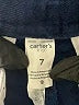 Carter's 100% Cotton Blue Cargo Pants Size 7 - photo 3