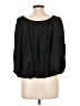 Ann Taylor Black 3/4 Sleeve Blouse Size L - photo 2