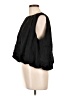 Ann Taylor Black 3/4 Sleeve Blouse Size L - photo 5