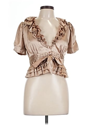 Sanjoy Short Sleeve Blouse (view 1)