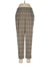 Ann Taylor LOFT Plaid Brown Casual Pants Size M (petite) - photo 1