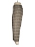 Ann Taylor LOFT Plaid Brown Casual Pants Size M (petite) - photo 5