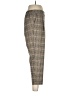 Ann Taylor LOFT Plaid Brown Casual Pants Size M (petite) - photo 4