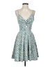 Shein Hearts Blue Cocktail Dress Size S - photo 1