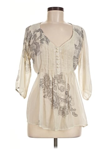 American Rag Cie 3/4 Sleeve Blouse (view 1)