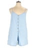 Roxy Solid Blue Romper Size XL - photo 1