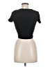 Zara Black Short Sleeve Top Size M - photo 2