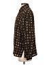 Milano Print Brown Long Sleeve Button-Down Shirt Size S - photo 5