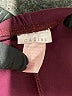 Caribe Solid Burgundy Active Pants Size L - photo 7