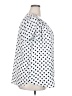 41Hawthorn 100% Polyester Polka Dots White Short Sleeve Henley Size 2X - photo 4