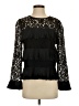 J.Crew Black Long Sleeve Blouse Size 4 - photo 1