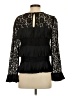 J.Crew Black Long Sleeve Blouse Size 4 - photo 2