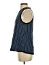Anthropologie Blue Sleeveless Blouse Size S - photo 5