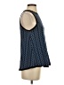 Anthropologie Blue Sleeveless Blouse Size S - photo 4