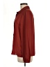Forever 21 Burgundy Long Sleeve Blouse Size L - photo 5