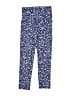 Active by Old Navy Floral Blue Casual Pants Size 10 - 12 - photo 1