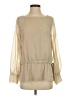 Waverly Grey Ivory Long Sleeve Blouse Size S - photo 1