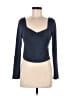 ForeFair Blue Long Sleeve Top Size M - photo 1