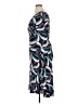 Evan Picone Print Multi Color Blue Cocktail Dress Size 14 - photo 5