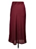 BCX Solid Burgundy Formal Skirt Size S - photo 2