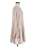 Unbranded 100% Rayon Tan Casual Dress Size M - photo 4