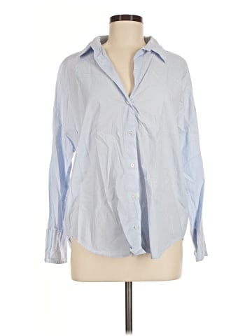 Zara Long Sleeve Button-Down Shirt (view 1)