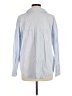 Zara 100% Cotton Solid Blue Long Sleeve Button-Down Shirt Size M - photo 2