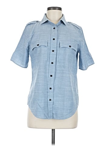 Gap Short Sleeve Button-Down Shirt (view 1)
