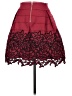 Alya Red Casual Skirt Size S - photo 2