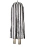 Simplee Silver Casual Pants Size L - photo 2