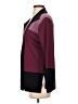 misook Color Block Burgundy Cardigan Size S - photo 5