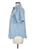 Gap 100% Cotton Blue Short Sleeve Button-Down Shirt Size M - photo 5