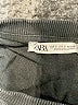 Zara 100% Cotton Black Short Sleeve Top Size S - photo 7