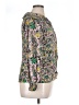 Boden 100% Viscose Floral Green 3/4 Sleeve Blouse Size 14 - photo 4
