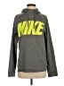 Nike 100% Polyester Gray Pullover Hoodie Size S - photo 1