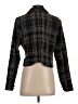Slate & Willow 100% Rayon Tweed Black Blazer Size S - photo 2