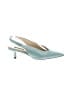 Zara Basic Color Block Teal Heels Size EU 40 - photo 1