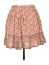 Sim & Sam 100% Rayon Paisley Orange Casual Skirt Size L - photo 2