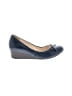 Cole Haan 100% Leather Solid Blue Wedges Size 6 1/2 - photo 1