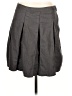 Lands' End Solid Gray Casual Skirt Size 10 - photo 1