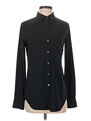 Theory Long Sleeve Blouse (view 1)