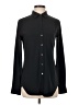 Theory Black Long Sleeve Blouse Size S - photo 1