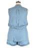 Mossimo 100% Lyocell Solid Blue Romper Size XXL - photo 2