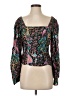 Sandro Black 3/4 Sleeve Blouse Size XS (0) - photo 1